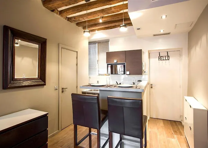 Habitat Parisien - Marais Sicile 公寓 巴黎